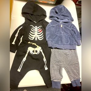 Set of 2 - 3 month baby outfits